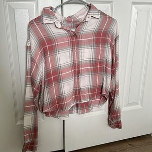 Women’s Cropped Flannel